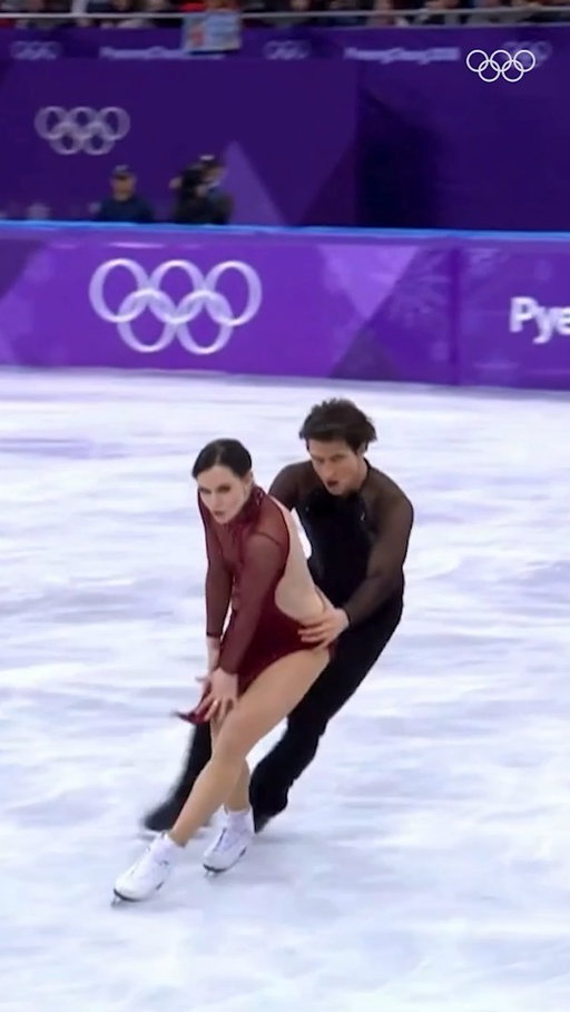 Here's a throwback to the performance by Tessa Virtue and Scott Moir 🇨🇦 from #PyeongChang2018 that still gives us chills to this day!