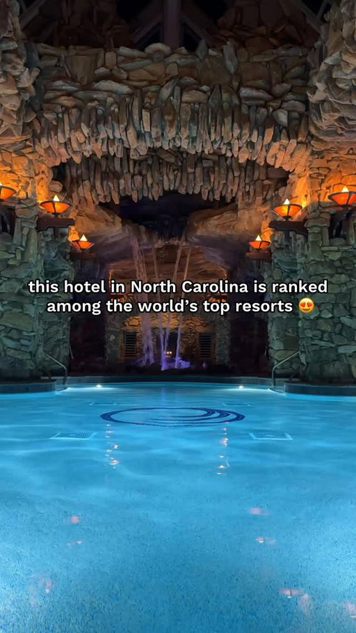 this hotel in North Carolina is ranked among the world’s top resorts 😍 @omnigrovepark 

📍Omni Grove Park Inn (Asheville, NC)

Built in 1913, this iconic hotel has hosted U.S. Presidents, celebrities, and travelers from all over the world and walking through it feels like stepping into a piece of history. But the best part? The spa 😍

And y’all, this isn’t just any spa. It’s a 43,000-square-foot subterranean oasis, ranked one of the best resort spas in North America. I had the most refreshing 80-minute facial when I went and then spent the rest of the day floating in cavernous hot tubs, relaxing under waterfall features, and swimming in an underground pool surrounded by massive rock walls and glowing candles. It’s absolutely unreal. AND they have a café inside, so you can literally spend all day here.

The corner-view room was just as incredible! Waking up to breathtaking views of the mountains, golf course, and the historic hotel, making every moment feel unreal.

Mornings started off right, one day with room service, and the next with an unforgettable breakfast buffet at Blue Ridge, one of their many onsite dining venues, featuring farm-to-table dishes and mountain views straight out of a dream.

Dinner at EDISON, Craft Ales + Kitchen was the perfect way to end the day with elevated Southern comfort food and handcrafted cocktails, all enjoyed in a warm, cozy fireside atmosphere.

The Omni Grove Park Inn has a total of 10 restaurants and bars, an 18-hole golf course, a huge sports complex, tennis courts, and even boutique shopping. This iconic, historic resort is truly one-of-a-kind and should be at the top of your bucket list! 

TAG someone who NEEDS a getaway like this and follow me @jensensavannah for more gems in NC/SC 💎

#omnigroveparkinn #ashevillenc #luxurygetaway #mountainviews #spaday #northcarolina #explorenc