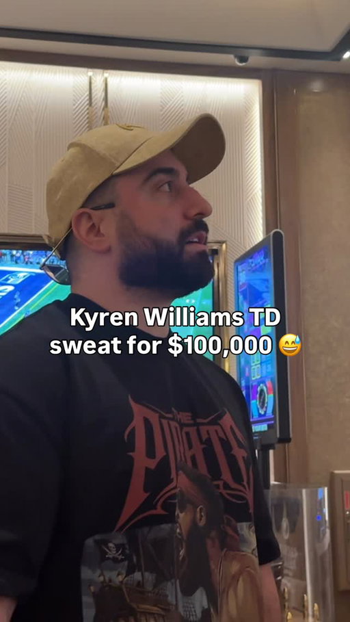 $100,000 winner on the Rams vs Seahawks game. Thank you Kyren Williams!