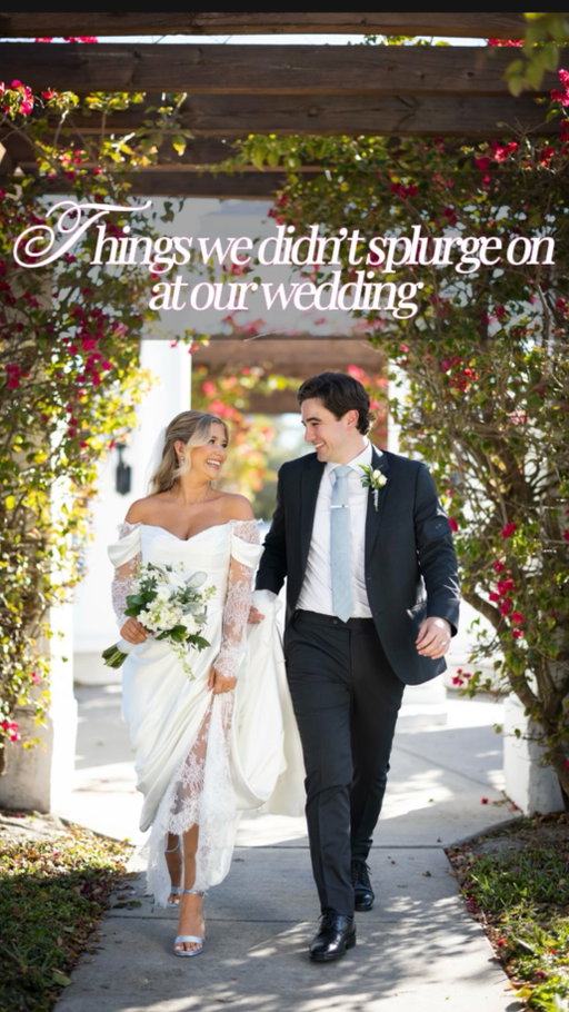 you’ve seen what i splurged on — here’s what i didn’t 🤫

not everything needs a big budget to feel special.
i put the money where guests would actually feel it and kept the rest simple 🤍 less IS more!

save this for wedding planning especially if you are ballin’ on a budget! 📂 
.
.
.
.
.
#weddingplanning #weddingbudget #budgetwedding #weddingtips #weddingbudget #2026bride
