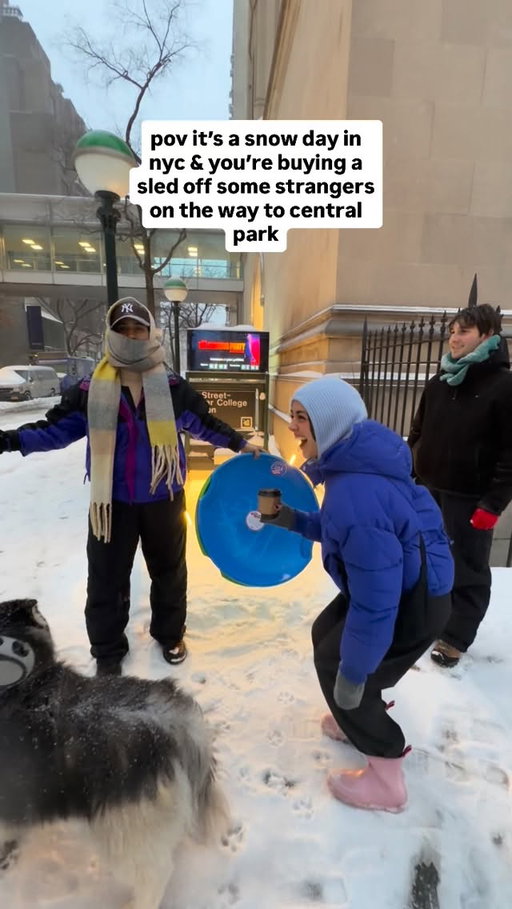 we’re all bad negotiators but tbh worth every penny 
perfect nyc snow day 

#newyork #nyc