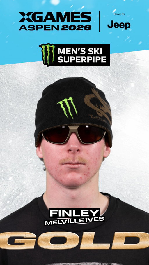 @fin.ski GOLD MEDAL RUN 🥇

@twallisch predicted that young Kiwi Finley Melville would upset the favorites for @monsterenergy Ski SuperPipe gold at #XGames Aspen 2026 Driven by @jeep. Takes an XG champ to know one, apparently: Fin flashed the biggest amplitude of the night and a switch double cork 1440 that only he does on his way to victory. It’s the 19-year-old’s first medal in his second X Games appearance. Get ready for many more.