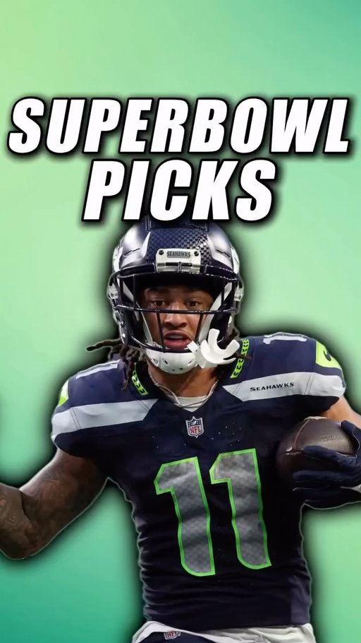 NFL SuperBowl 60 Picks🏈
February 8

Jaxon Smith Njigba more than 90 Receiving Yards

- He’s averaging over 100 per game this year

- He just put up 150 against the Rams

Sam Darnold more than 20 Completions

- He’s cleared this in 5 of his last 7 games

- The Patriots rank bottom 10 in completion percentage given up

Drake Maye more than 29 Rushing Yards

- He’s averaging 47 per game in the playoffs this year

Kenneth Walker to Score a Touchdown

Follow @nflpollnation for daily content like this!🏈

For entertainment only, not financial advice. Nothing is guaranteed. I earn from signups. Transformed clips used under fair use; rights remain with original owners.

#nfl #football #nflpicks #fyp #udpartner