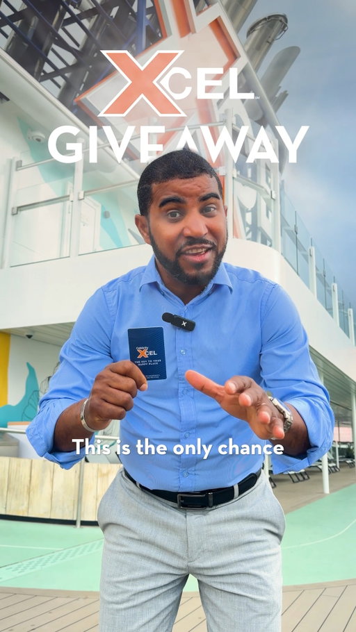 🌊✨ GIVEAWAY ALERT ✨🌊​

​We’re feeling generous! One lucky winner will score the ultimate goody bag — including a phone grip, ring light, face mask, and more 🛍️​

​Want it all plus a FREE sailing? Here’ s how to enter:​
 1️⃣ Like this post ❤️​
 2️⃣ Follow us​
 3️⃣ Tag your travel buddy who’d love this 🚢 👯​

​Good luck — may the waves be in your favor! ​

​TERMS AND CONDITIONS:​
Giveaway closes February 5th at 11:59PM EST. One (1) grand prize winner will be chosen at random for a certificate to receive one (1) Double Occupancy Veranda Stateroom (or below category- pending availability) onboard a Celebrity Xcel 7-Night or less sailing (Approx. value: $2,000) (the “Prize”), (1) Meta Glasses (Approx Value: $400), (1) Custom Gift Bag Bundle (Approx Value: $270). Winner will be contacted via Instagram direct message from @CelebrityCruises and must provide requested information by February 7th at 12:00AM EST. Only open to US residents who are 21 years or older and subject to all applicable laws and regulations. Employees of Celebrity Cruises Inc. and any respective related companies, and their immediate families and households are not eligible. Prize may only be redeemed and used by the Winner and cannot be transferred, sold, or gifted in any way. This giveaway is in no way associated with, endorsed, or sponsored by Instagram or Facebook.​
​
Restrictions: Valid for any 7-night or less Celebrity Cruises sailing through 12/31/2026. Excludes Thanksgiving, Christmas and New Year’s Sailings, Galapagos, Alaska Cruise tours, and blackout dates. Based on availability. The winner is responsible for travel, taxes, fees & other costs. Void where prohibited.