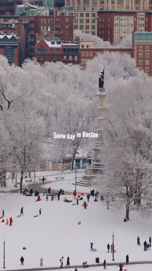 HAPPY SNOW DAY ☃️ A city-wide snowball fight will take place right here at the Soldiers and Sailors Monument on Boston Common at 12pm TODAY ❄️ It’s also a great spot to go sledding 🛷 Details on the snowball fight + Boston’s best spots to go sledding via link in bio 🔗

🎥 @bostondronevideo