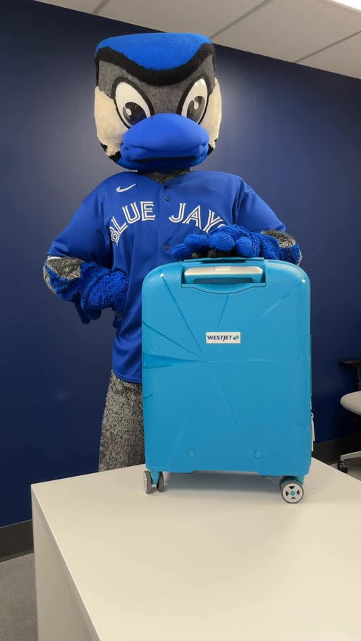 ACE is packing his bags, and you could be too — our @bluejays Spring Training Fly Away Contest is on now! Enter via the link in bio for a chance to win a trip of a lifetime to Spring Training in Florida with the Official Airline of the Toronto Blue JaysTM 🤩⚾️ #SpringTraining2026 #BlueJays #WestJet #Contest #OfficialAirline 
 
La mascotte des Blue JaysTM, ACE, fait ses bagages, et vous pourriez faire les vôtres aussi — notre concours « Envolez-vous pour le camp d’entraînement » des @bluejays est en cours! Participez via le lien dans la description pour courir la chance de gagner le voyage d’une vie et de vous envoler pour le camp d’entraînement en Floride avec la ligne aérienne officielle des Blue JaysTM de Toronto. 🤩⚾️ #CampEntraînement2026 #BlueJays #WestJet #Concours #LigneAérienneOfficielle