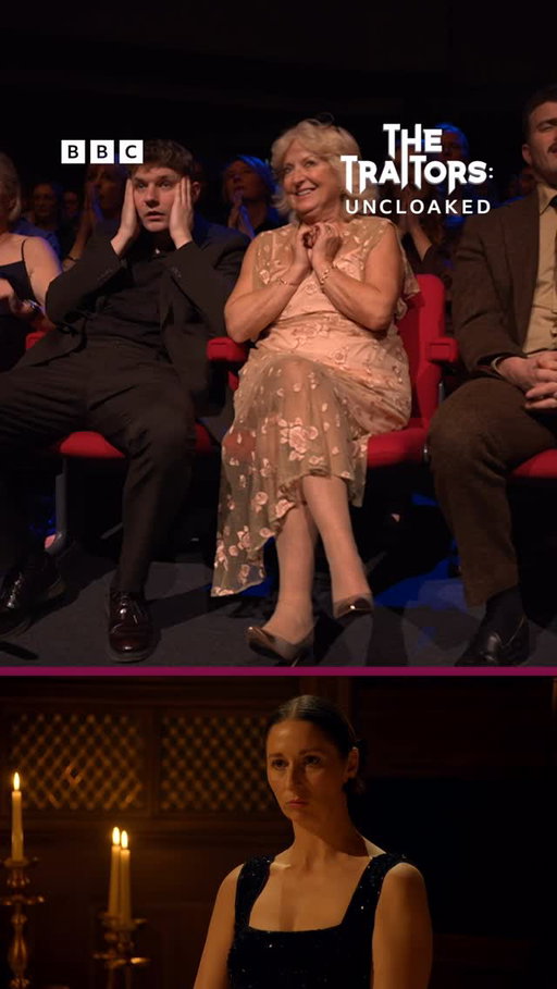 The Traitors players watch the finale together

The Traitors: Uncloaked | Watch on iPlayer and listen for more on BBC Sounds