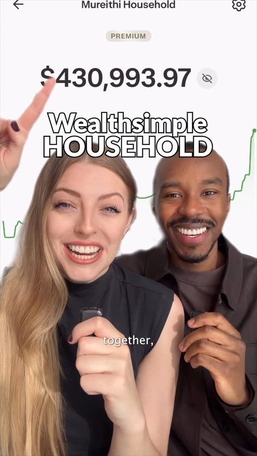 We made a Wealthsimple Household ✨

We have a big combined net worth goal this year, so having our combined net worth visible at the top of our investment platform dashboard is perfect! 

If you want to start using Wealthsimple, you can use our link (find it in our bio!) and get a $25 sign up bonus. 💰

#Investing #HowToInvest #HowToInvestForBeginners #StockMarket #StockMarketInvesting
