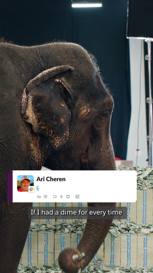 Big Game campaigns move fast. @mrbeast moves faster on @SlackHQ.