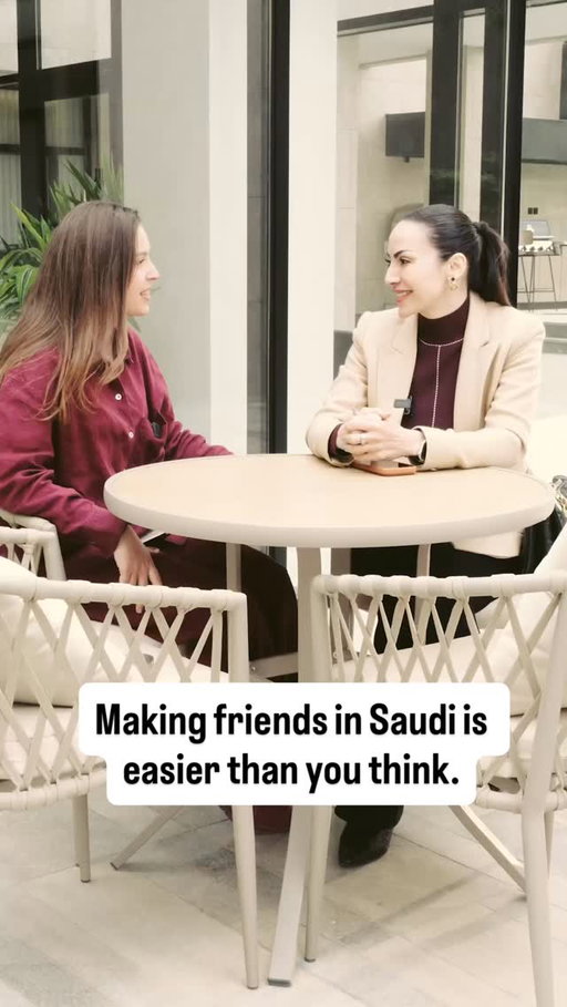 One of the best surprises about living in Saudi Arabia is how easy it can be to find your people.

Whether you’re new to the country or just starting fresh in a new city, community here forms quickly — through events, mutual friends, shared routines, and people genuinely looking out for each other.

It’s not just networking.
It’s real connection.

If you’re thinking of moving to Saudi, this part of the experience doesn’t get talked about enough. 🇸🇦✨
#visitsaudi
#RiyadhLife
#Community
#NewInSaudi
#expatlife