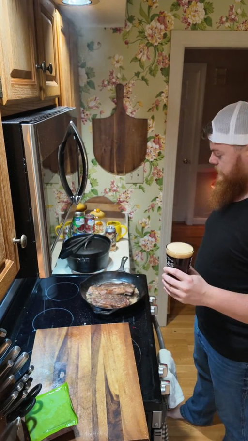FINE! I'LL ADMIT IT! 

I cooked steak after we prepped them 🤣🥩

I regret nothing.