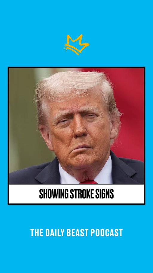 All The Evidence That Trump Had A Stroke: Doctor⁠
⁠
Dr. Bruce Davidson joins @joannacoles to explain the evidence suggesting that Trump likely suffered a prior stroke, highlighting everything from his reported daily dose of 325 milligrams of aspirin to his garbled speech.⁠
⁠
Have a question or comment for us? Send us an email: beastpod@thedailybeast.com⁠
⁠
Subscribe to The Daily Beast Podcast wherever you get your podcasts or at the link in bio.⁠
⁠
#Trump #DonaldTrump #Stroke #Doctor #POTUS #Signs #Health #Declining #TrumpAdminsitration