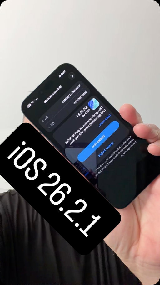 iOS 26.2.1 is here for everyone. Video later on the #zollotech YouTube channel. #ios2621 #apple #iphone