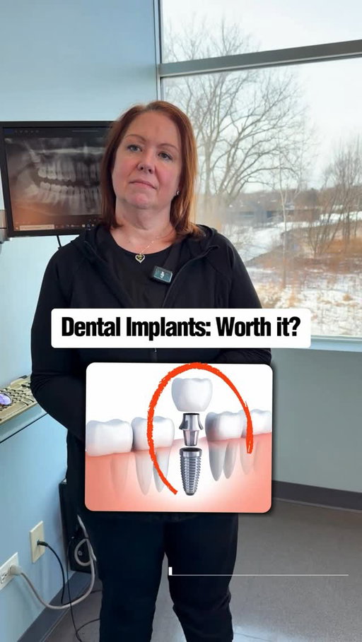 Dental implants worth the 💰? #reels #dentalimplant #implants #oralsurgeon