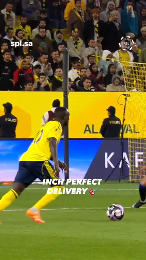 Sadio Mané’s delivery that led to Al Taawoun’s own goal ☄️

He is back with a BANG from AFCON 🇸🇳🌟