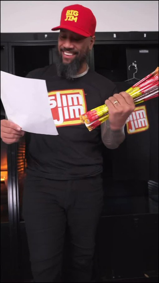 Big Jim and Main Event Jey Uso are ready to Snap into a @slimjim #ad