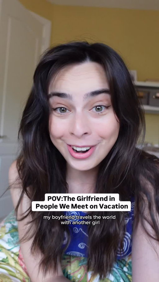 From the girlfriend's perspective, People We Meet on Vacation is a horror film #peoplewemeetonvacation #funnyreels