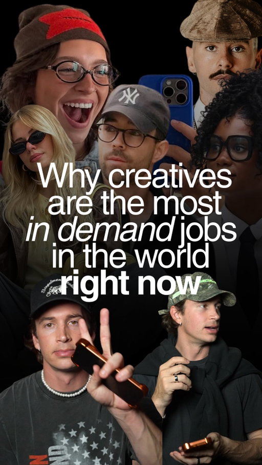 plz put your phone down for 5 minutes and listen 👂🏻 to what I am saying if you are a creative who wants to do your creative works to build a business or a lifestyle for yourself!!! ⭐️ because the entire landscape of how business is done and marketed has changed ‼️ and creatives are the most in demand people for businesses right now, and if that’s you I would love for you too be able to see it and feel it ❤️ and know your value and go and take action towards it.!! in this I’m talking about why the world of traditional media and marketing has changed and why learning branding / personal branding / relevant media is so important and how you can go about it.

more resources are on my page in my bio if we can ever help you as either an individual or a business in this world :)