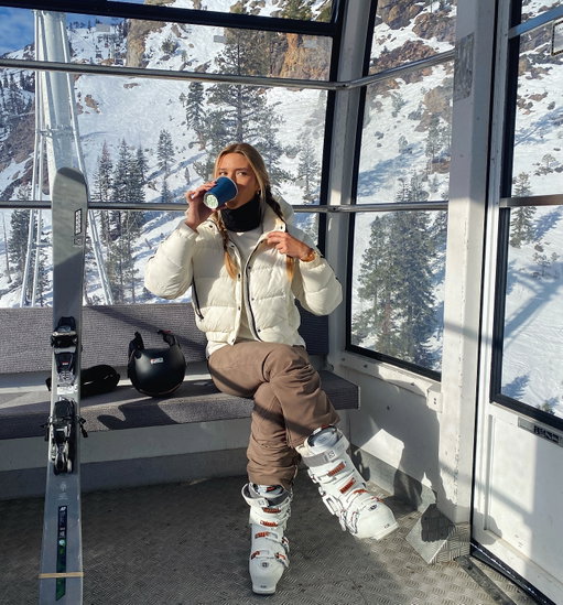 swapped the sand for the snow ❄️🏔️⛷️
