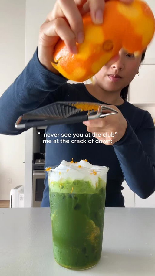 orange creamsicle matcha soda

using @enjoyemeri hinata matcha! i love how it has nutty and sweets notes, while still light and perfect for everyday <3