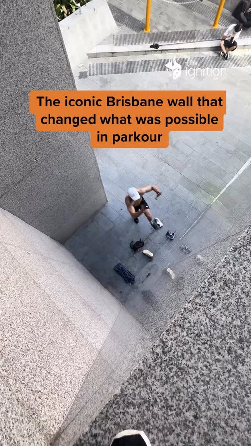 Why do parkour athletes from around the world travel to this wall in Brisbane, Australia? 🇦🇺

In this week’s episode of the Team Ignition Show, @Selema met up with the ‘Parkour Twins’ @DylanPawson & @BrodiePawson, and visited this legendary spot that became a landmark in parkour history.

🎥 Watch the full episode of the Team Ignition Show featuring the Parkour Twins now.  Link in bio.

#teamignition #podcast #parkour #freerunning #brisbane