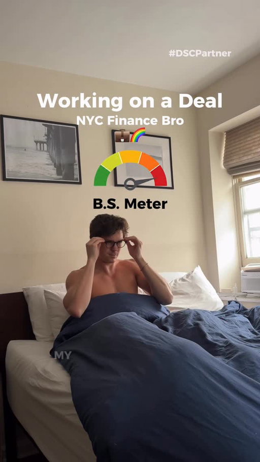 Working on a deal means a lot of unnecessary B.S.

With Dollar Shave Club, it just means a better shave.

#ad #DSC_Partner