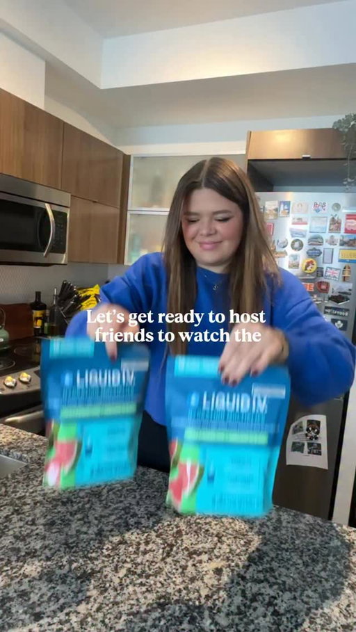 I love hosting, but I understand that sometimes it’s stressful when the big game is on a Sunday, that’s why I use my hosting essential, Liquid I.V. 💙Buy yours now on Amazon to Go Big Sunday and Show Up Monday! 🏈 #LIVCANADAPARTNER @LIQUIDIVCANADA