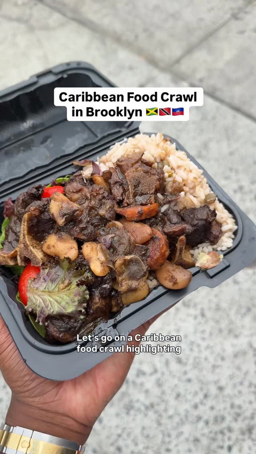 Let’s highlight some amazing small businesses on a Caribbean food crawl in @littlecaribbeannyc Brooklyn

Hit List
@bunnanbk
@de_hot_pot_1127
@labaymarket
Irie Jerk
@mrpsicecream
#caribbeanfood #nyc #foodreview #trinidad #iamaicanfood haitianfood