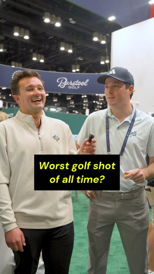 Is this the worst golf shot of all time? Had some great convos with the @foreplaypod guys down in Orlando