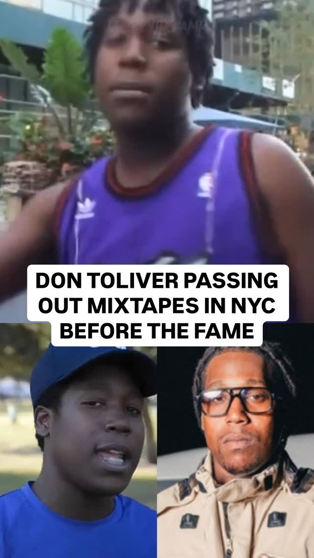 Before signing to Travis Scott, Don Toliver would be outside in NYC hustling his mixtape to people on the street‼️💿

He even caught Joe Budden outside and handed him his CD, trying to be discovered. 

Did y’all know this⁉️🤔