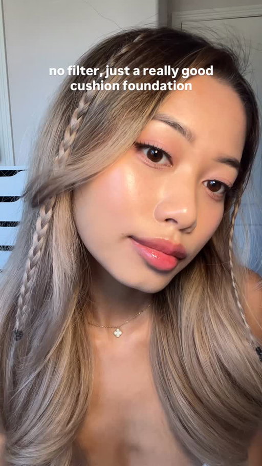 this was my first time using cushion foundation 😮