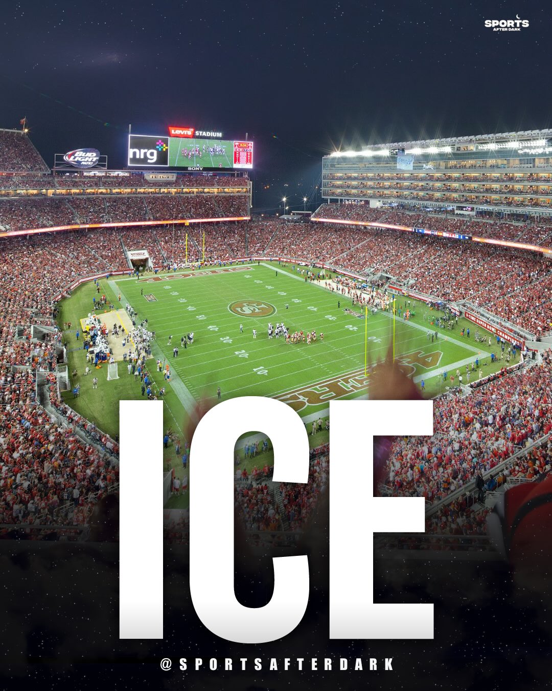 BREAKING: White House officials say ICE agents will be present and conducting immigration enforcement operations at Super Bowl LX on February 8th, 2026 at Levi’s Stadium in Santa Clara. 

According to a Department of Homeland Security official, action is part of broader security measures, stating the venue will not be a “safe haven” for individuals in the country illegally. 🤔❓

ICE will be a visible presence around Levi’s, before the game, during the game, and after the game.

This news also comes days after POTUS Donald Trump said he is refusing to attend the Super Bowl this year due to the NFL’s selection of Bad Bunny as the halftime show performer, saying all he does is “sow hatred.”

Thoughts? 🤔 

—> @sportsafterdark 🌙 

📸 @abc7newsbayarea / The White House