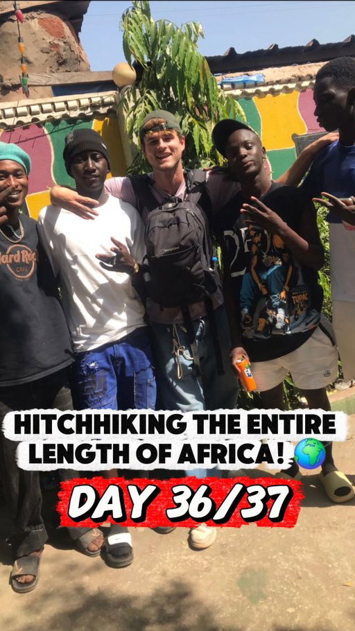 This is day 36&37 of hitchhiking the entire length of Africa! 🌍

#HitchhikingTheEntireLengthOfAfrica #thegambia