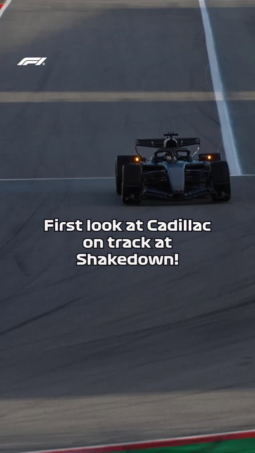Our first look at Cadillac in Formula 1 😍

#F1 #Formula1 @cadillacf1