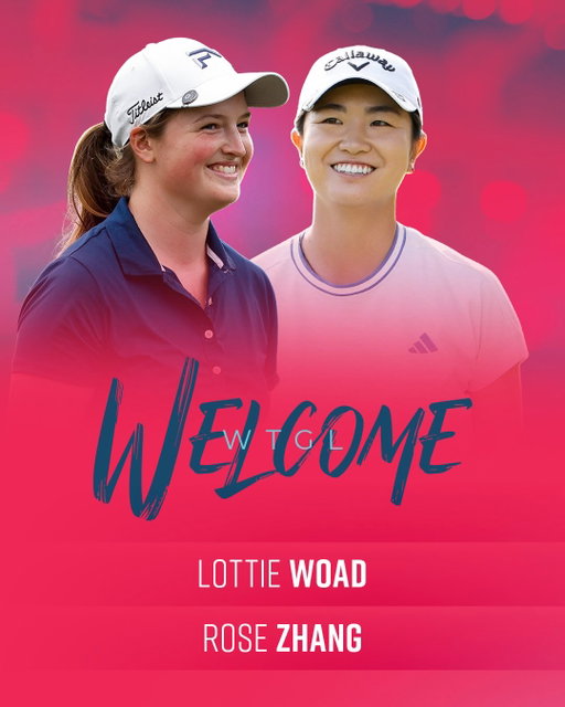 The roster keeps getting stronger: Lottie Woad and Rose Zhang have committed to WTGL.