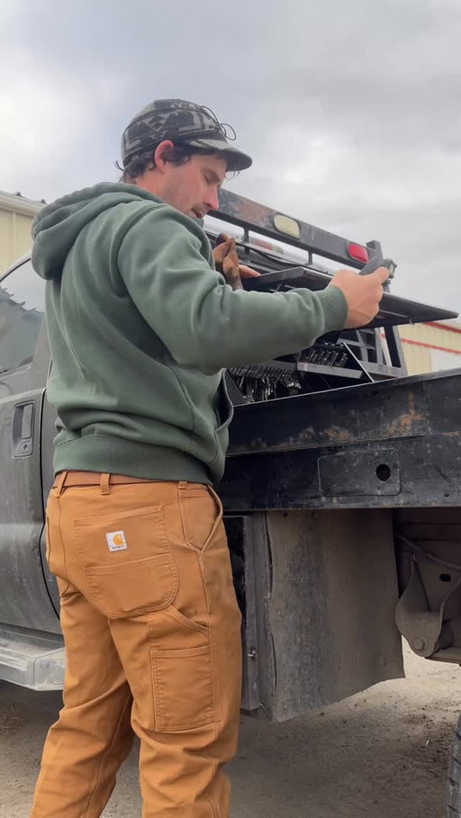 Our brown duck pants are Big Sky–approved. Out in Townsend, Montana, the Nelson family knows they can always count on Carhartt to get the job done.