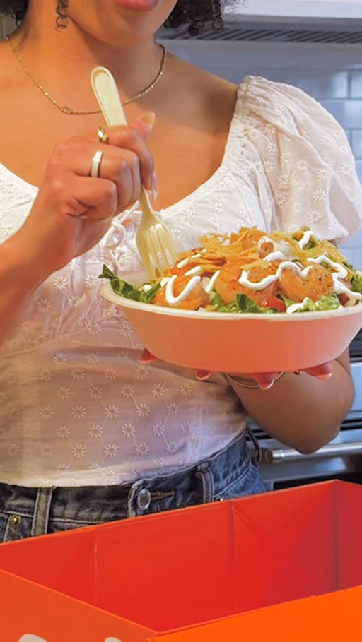 citrus lime shrimp is back! (magic burrito bowl box not included)