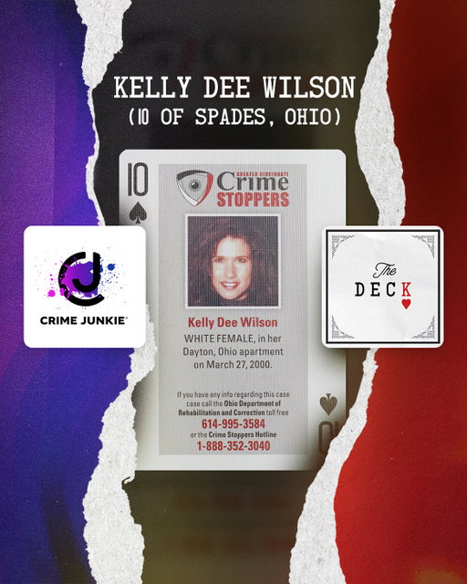 While revisiting Niqui McCown’s disappearance, Ashley uncovered haunting parallels to another unsolved case she knows all too well: the murder of Kelly Dee Wilson, 10 of Spades (Ohio). 

Different years. Same apartment complex. And questions no one ever fully answered. 

Available now wherever you listen to Crime Junkie.