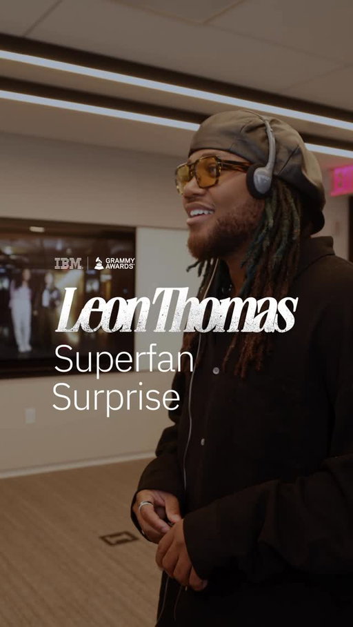 Nothing but love for the fans holding it down.

Leon Thomas takes a break from GRAMMYs prep to share a moment with the people who have been on the journey since the beginning.