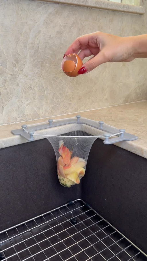 Amazon Kitchen Must Have! 
🔗COMMENT “SINK” to receive a DM. 
This corner kitchen sink drainer it’s perfect to filter out the leftovers and other garbage. Preventing any drainage blocking and keep the sink tidy and clean 🩶

#amazonhome #amazonkitchen #kitchengadget #founditonamazon #newkitchengadget