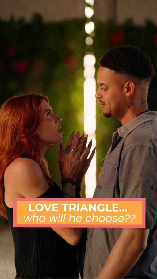 Love triangles, love triangles are no fun unless you flirt with everyone.” — Rhino, probably⁠
⁠
#vybes #vybesvilla #zachjustice