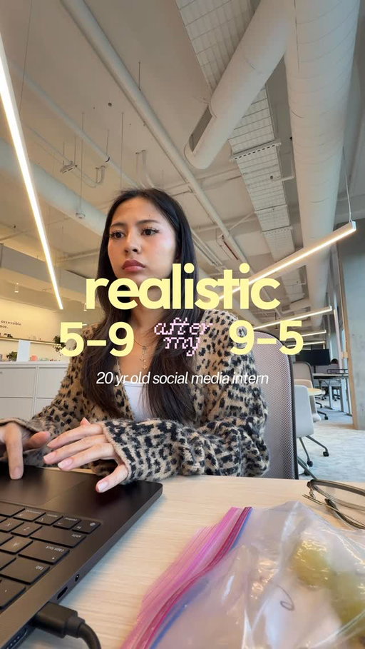 realistic 5-9 after my 9-5 internship at @elfcosmetics 🧘🏻‍♀️⭐️

@jadedldn @polene_paris @dfyne.official @tunnelpilates @tower28beauty 

#college #internship
#realistic #studentlife #relatable