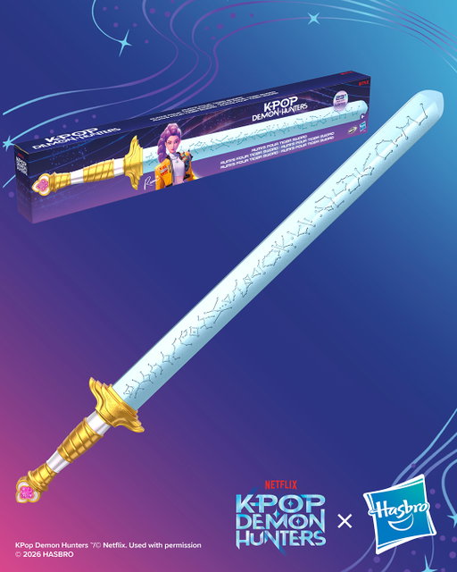 ✨🎤 DEMON HUNTERS, ASSEMBLE 🎤✨ 

Hasbro's new KPop Demon Hunters toy collection - coming this July! 

Where music, magic, and demon-hunting collide.

Suit up with HUNTR/X-inspired NERF gear ⚔️

Light up the stage with IR-syncing light sticks 💡

Meet adorable (and slightly mischievous) KPop Demon Hunters Furby friends 🐯😈

And take superstardom to game night with MONOPOLY 🎲 

Dropping at major retailers this July. 

#KPopDemonHunters #Hasbro