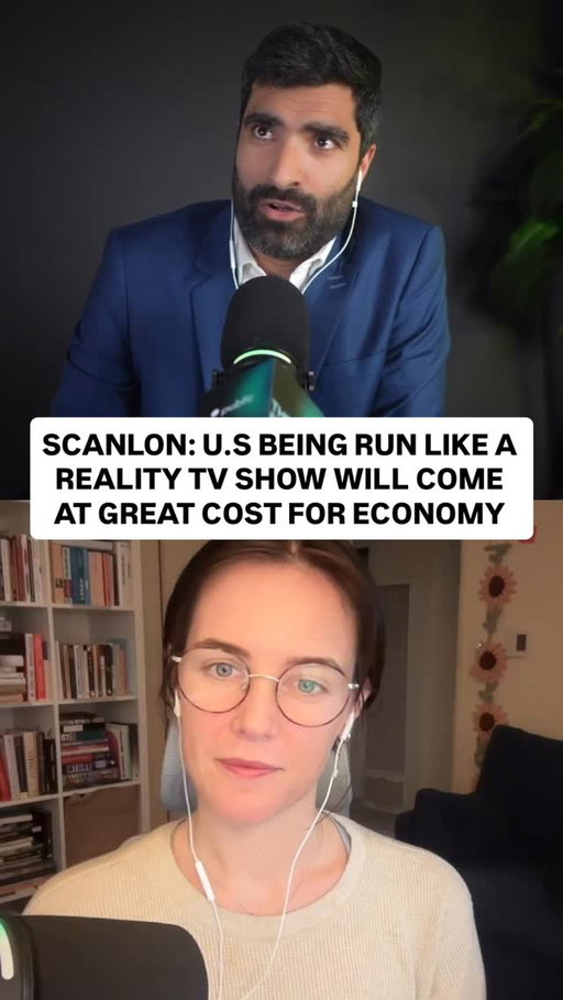 @kylascan says that the U.S is being run like a reality TV show and it will come at a great cost for the economy…do you agree?