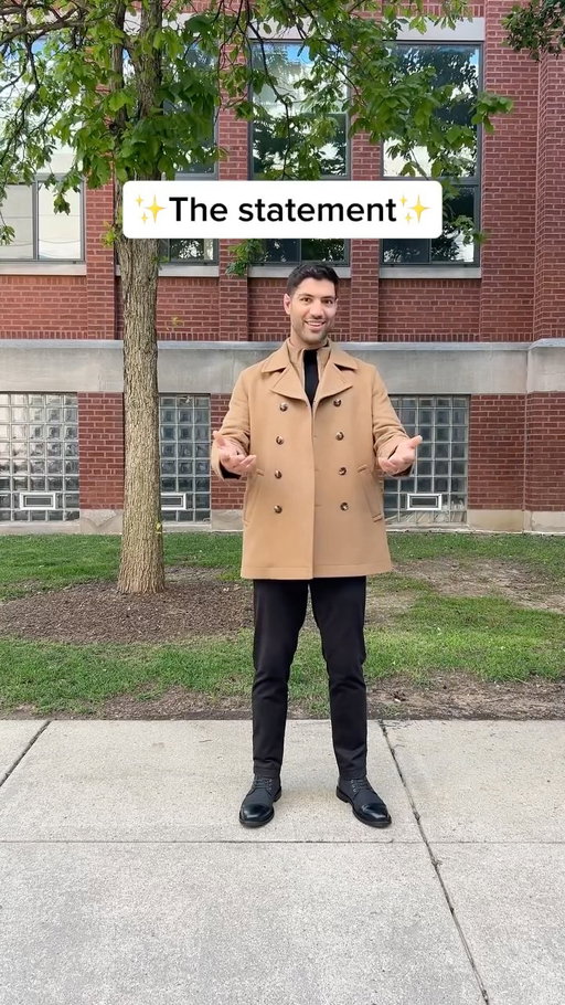 Cold weather season means the opportunity to make a statement with your outerwear.