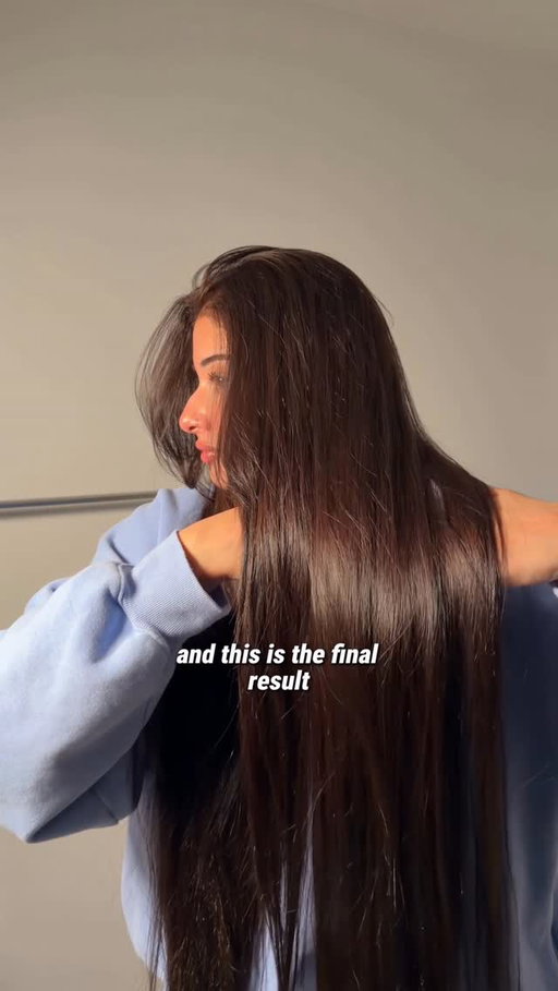 At-home color refresh for that GLASS brown shine 🤎🧸✨ @clairolcolor @ghd_northamerica 

#glasshair #brownhaircolor #haircolorroutine #athomehaircolor