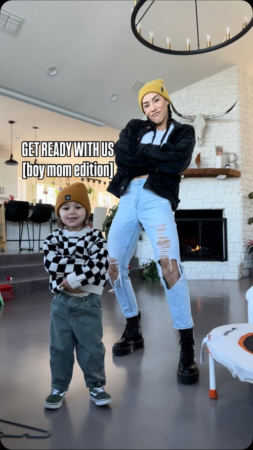 Get Ready With Us 

Boy mama edition. 

Making memories with my little dude. We have been stuck at home for what feels like forever. First we were all sick. Now snow days home from school and although it throws off our routine and work/training schedule… these days are full of magic 🪄 

I love my boys so much I could SCREAM.