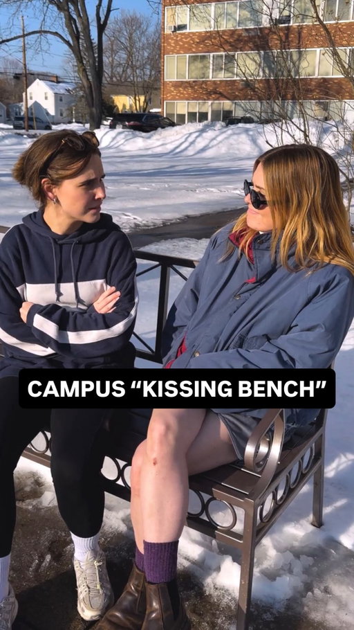 please don’t kiss me #collegelife #oncampus #college #friends #romance