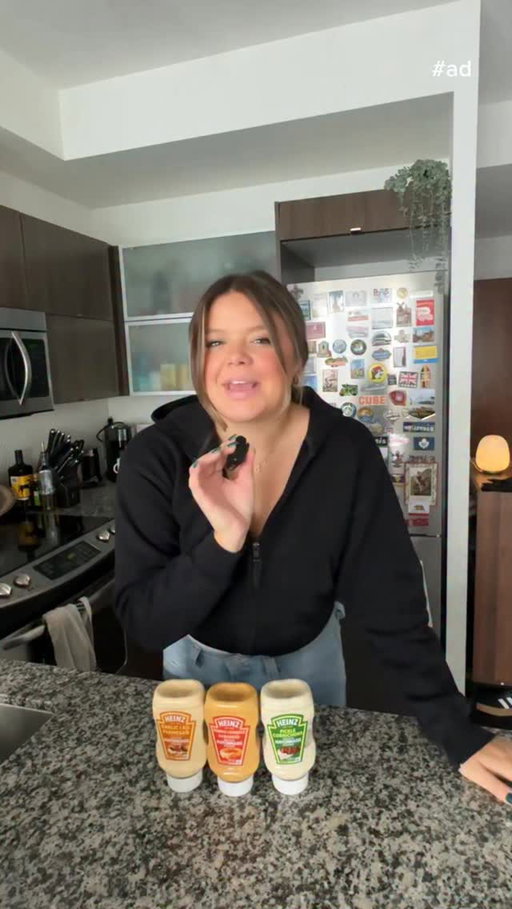 #ad Make a game day sandwich with me using @heinz_ca!
Try out the Heinz Mayonnaise-Style Sauces now available across Canada for all your game nights and hosting events! #heinz_partner #HEINZMAYO