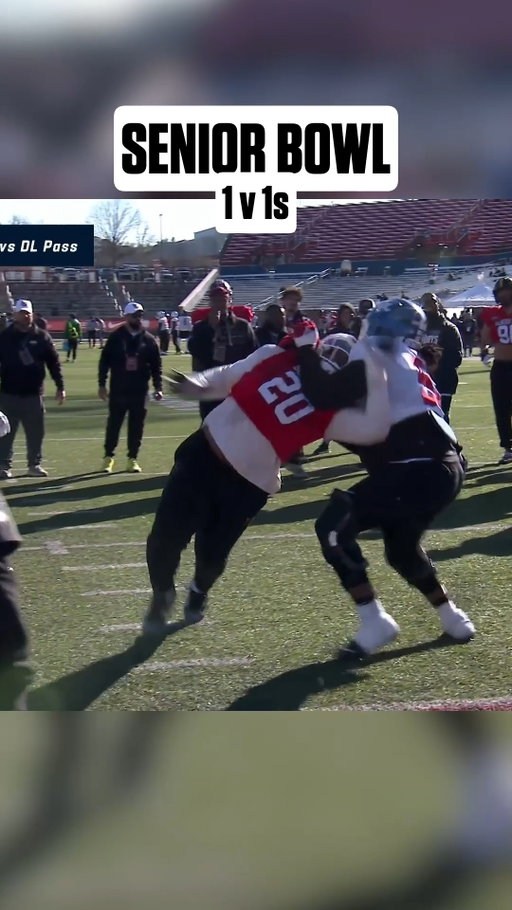 the sound of competition 😤

The 2026 @theseniorbowl - Saturday 2:30pm ET on NFL Network